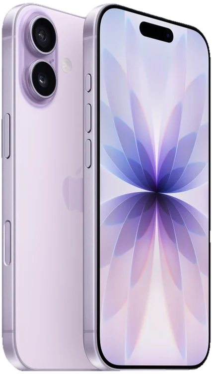 iPhone 17 в сиреневом